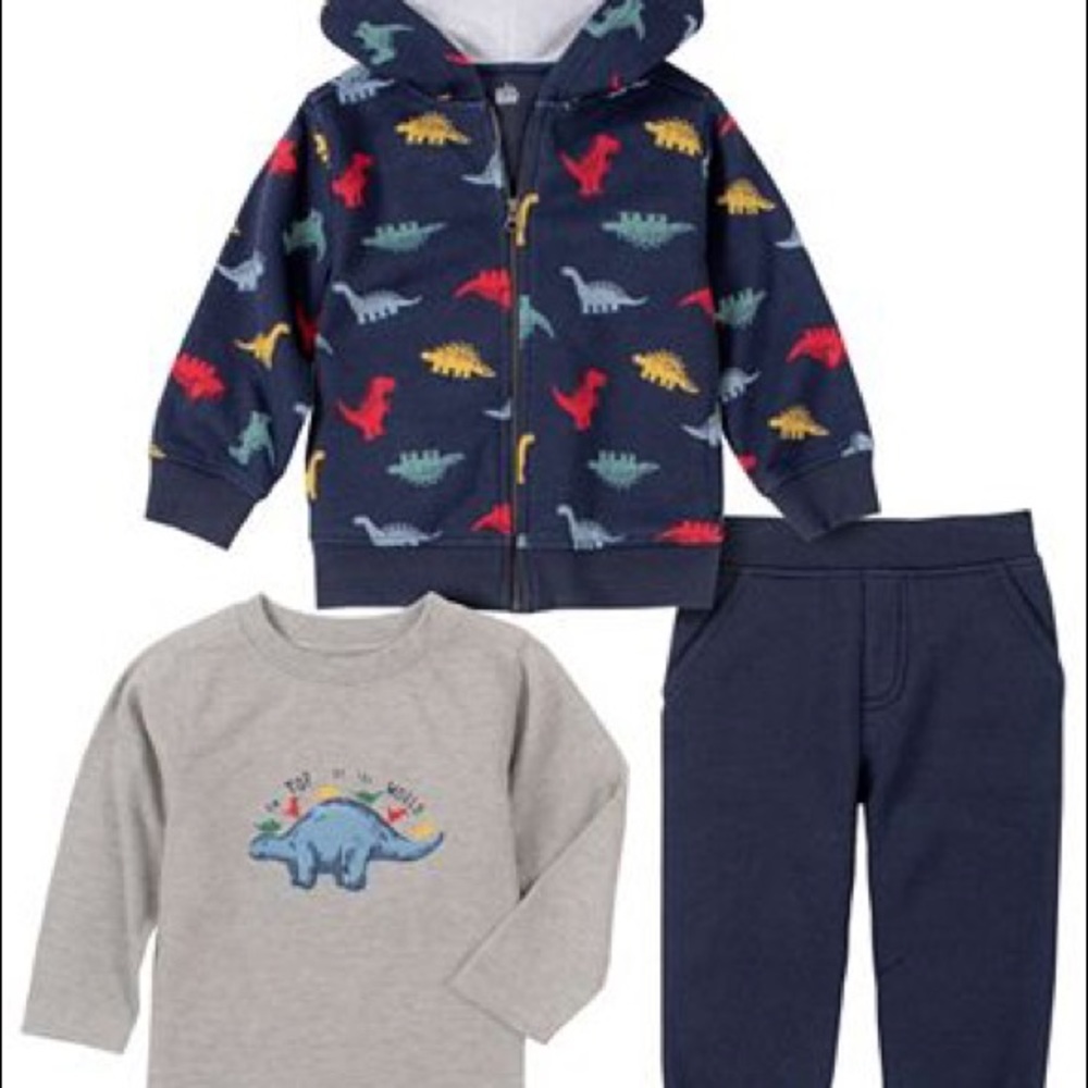 3Pc Set (Hoodie/Joggers/Shirt)